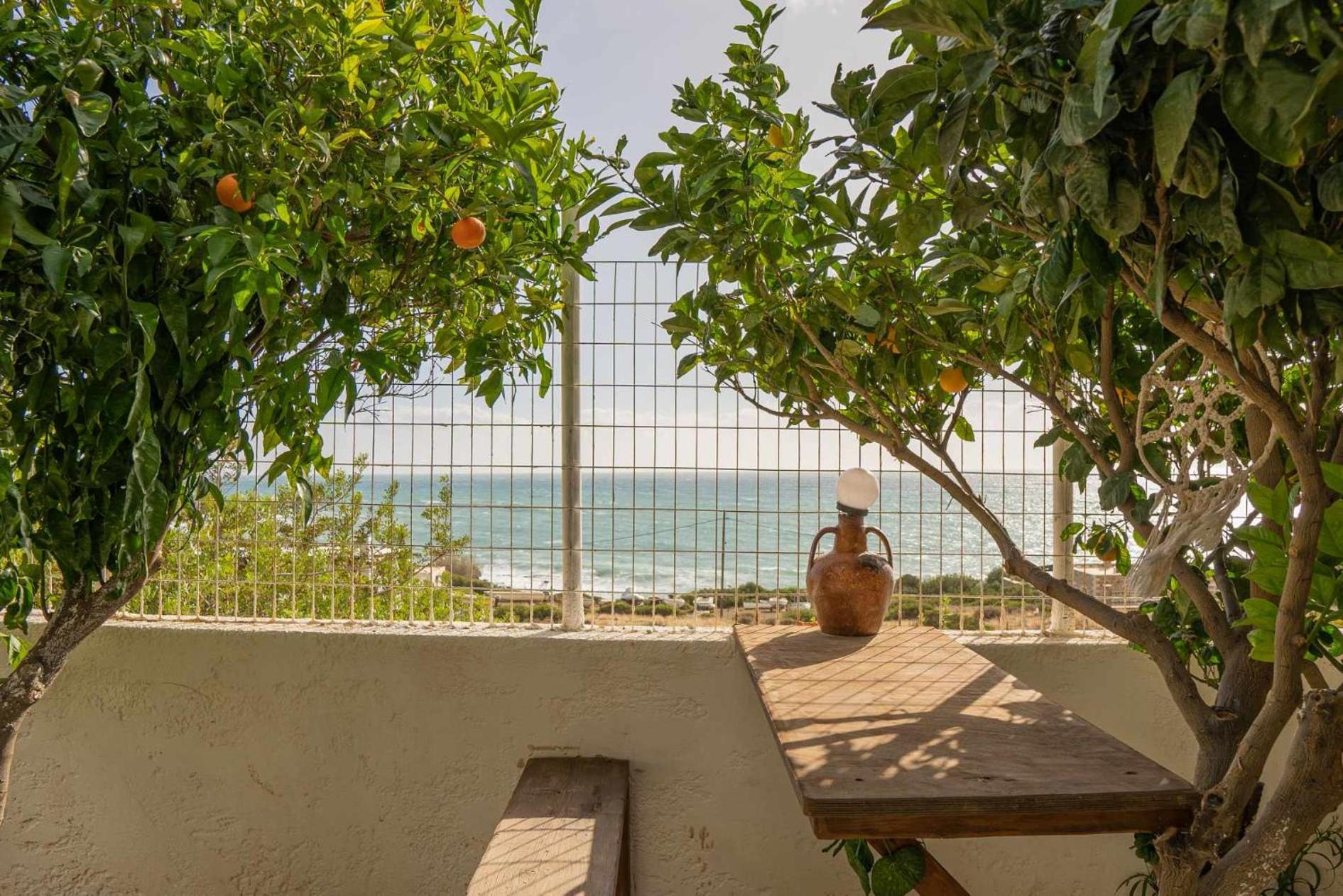 Studios Anna Maria With Sea View Kapetaniana ภายนอก รูปภาพ